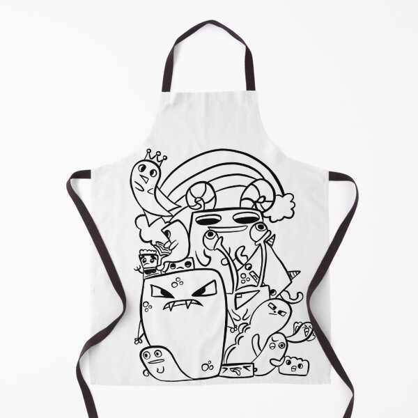 Item preview, Doodle art funny and crazy characters lineart designed and sold by Crazy4Graphics.