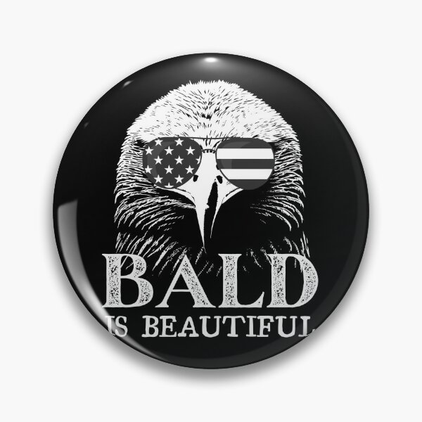 Item preview, Bald Is Beautiful Design Camiseta, Bald Eagle 4 de julio Independence Shirt, Proud Americans Apparel designed and sold by Viran-Designs.
