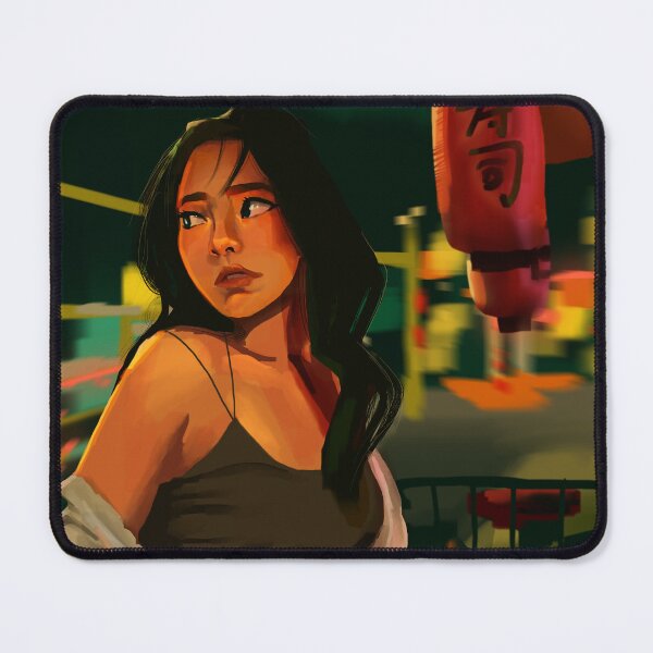 Item preview, Girl at a sushi restaurant - 寿司 designed and sold by KaylasKards.