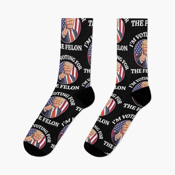 Item preview, I'm Voting For The Felon Funny Trump 2024 Republican designed and sold by elvisg03.