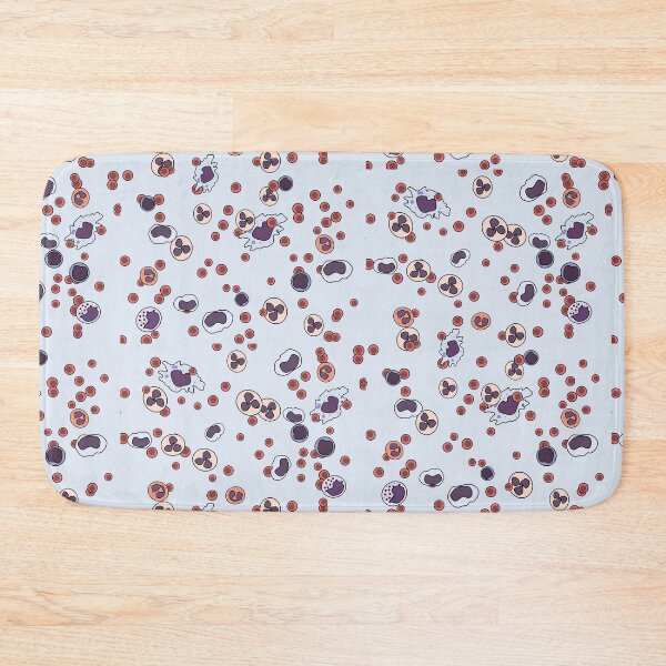 Item preview, Blood smear pattern (Blue) designed and sold by MicroMarket.