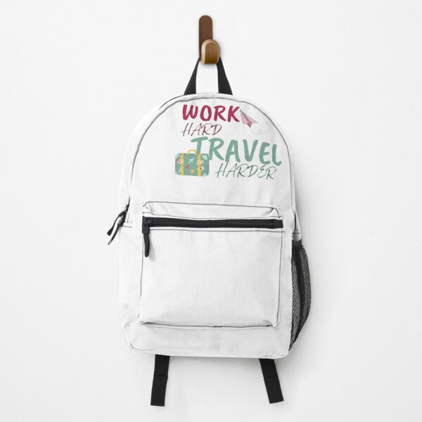 Item preview, Work hard travel harder  designed and sold by Chiknook.