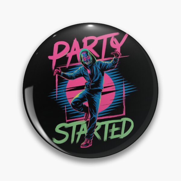 Item preview, Party Started designed and sold by HowMonkeyShop.