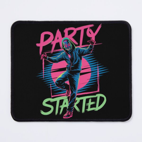 Item preview, Party Started designed and sold by HowMonkeyShop.