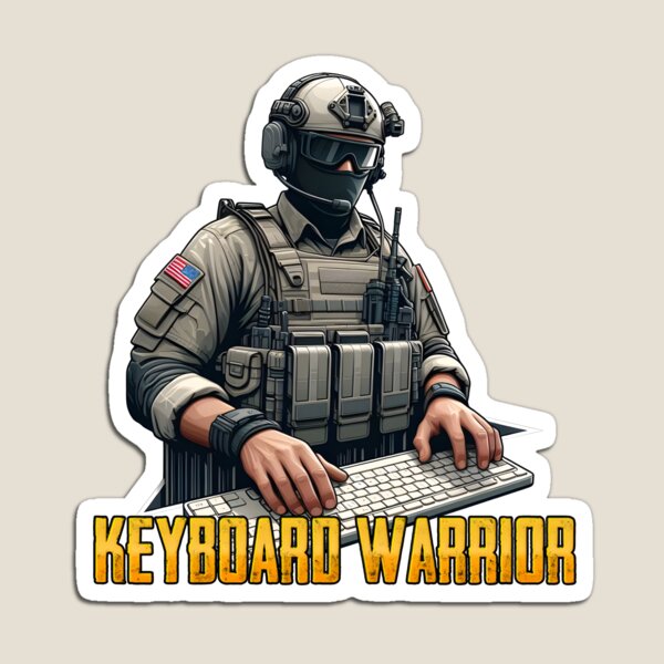 Item preview, Keyboard Warrior designed and sold by RAWLIFEGRAPHIC.
