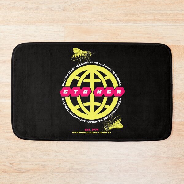 Item preview, Greater Manchester / GTR MCR - Metropolitan county and bees designed and sold by jimmy-digital.