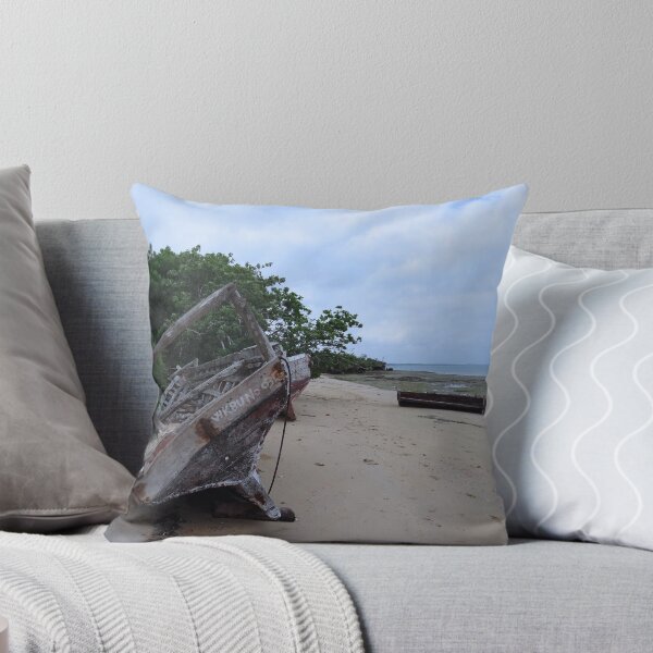 Item preview, Wood Boat Four - Private Beach - Milele Villa - Zanzibar - Tanzania, Africa designed and sold by exploramum.