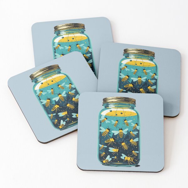 Item preview, Jar of Fireflies designed and sold by Geek Girl Ohio.