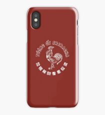 HD sriracha logo iPhone Case