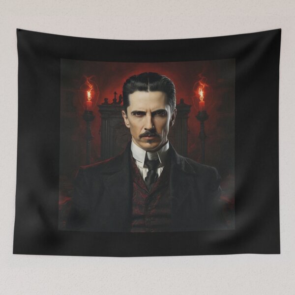 Item preview, nikola tesla vampire designed and sold by sevenmountains.