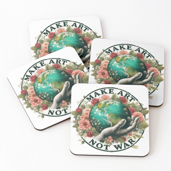 Item preview, Make Art Not War designed and sold by ryanapples2.