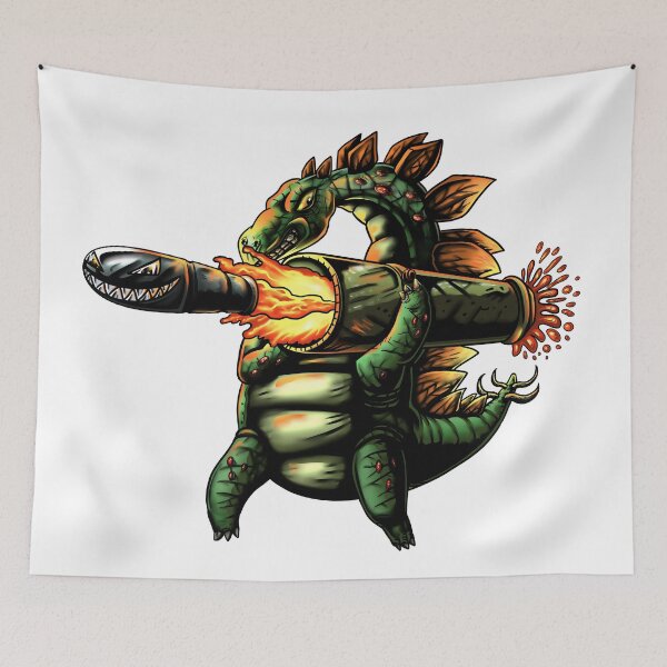 Item preview, bazooka stegosaurus designed and sold by verdilak.