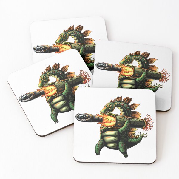 Item preview, bazooka stegosaurus designed and sold by verdilak.