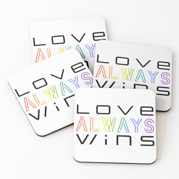 Item preview,  Love always wins / Black Font designed and sold by PrintSoulDesign.