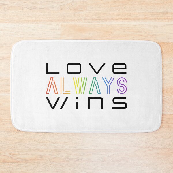 Item preview,  Love always wins / Black Font designed and sold by PrintSoulDesign.