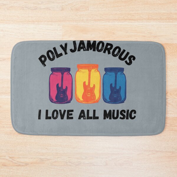 Item preview, Polyjamorous I love all music | festival lover  designed and sold by AnAwkwardOtter.