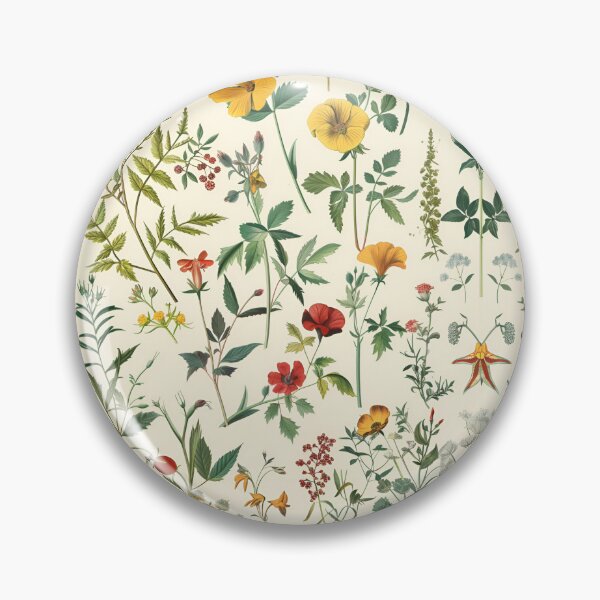 Item preview, Flores botánicas antiguas designed and sold by MONDOPLY.