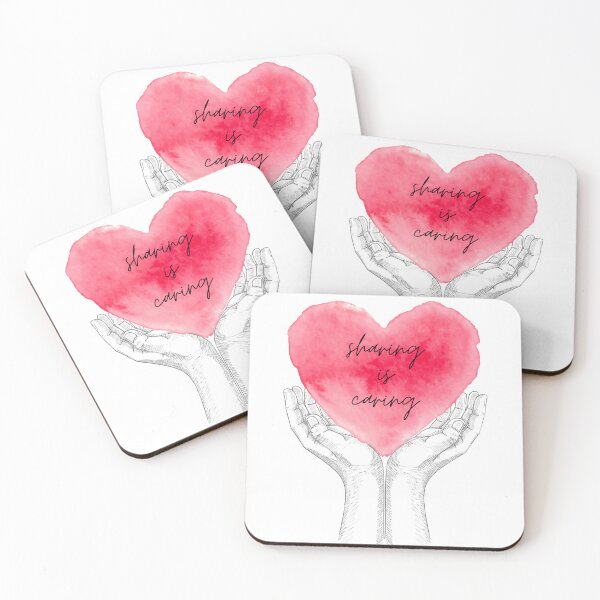 Item preview, sharing is caring designed and sold by UnCoverDesign.