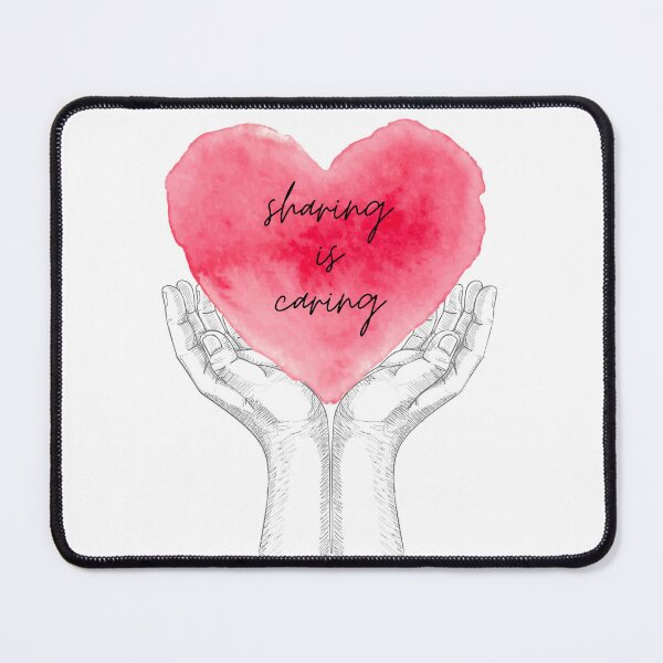 Item preview, sharing is caring designed and sold by UnCoverDesign.