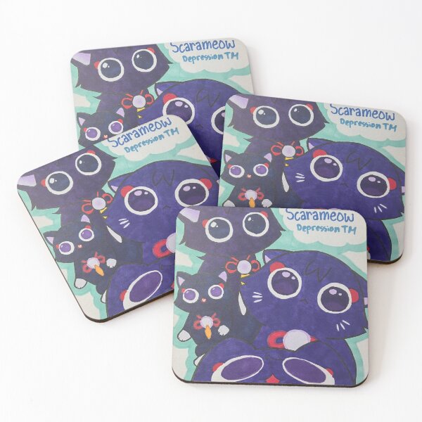 Item preview, The Three Scarameows designed and sold by Lunaria Sakusa.