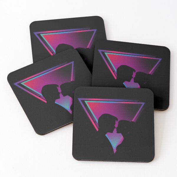 Item preview, Cyberpunk Couple with dark triangle  designed and sold by MarigoldandLily.