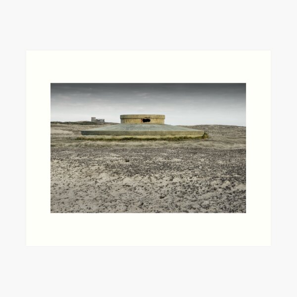 Aperçu de l'œuvre Bunker de Quiberon créée et vendue par Zolachrome Photography.