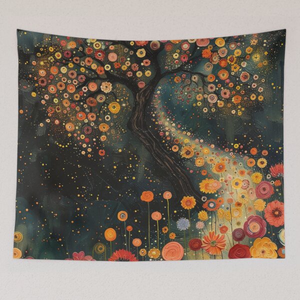 Item preview, Floral Galaxy Art Nouveau  designed and sold by ArDecoS.