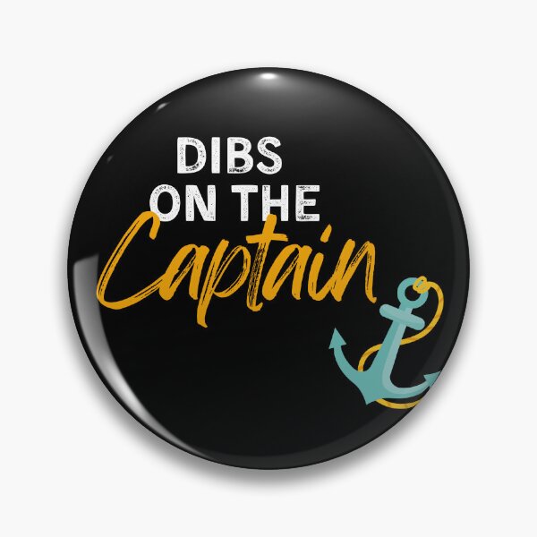 Item preview, Dibs On The Captain Funny Captain Wife Retro Boating Boat  designed and sold by ArtFromBeyond.