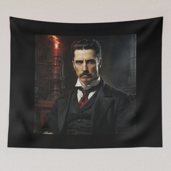 Item preview, nikola tesla vampire designed and sold by sevenmountains.