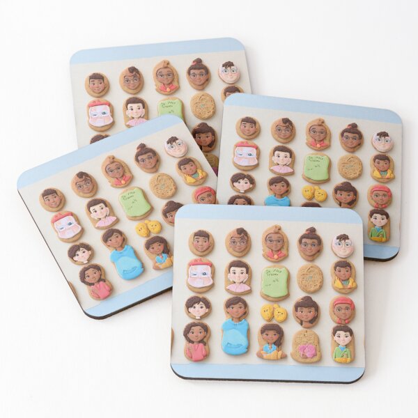 Item preview, Character Cookies with Human Traits designed and sold by Sadia  Jannat.
