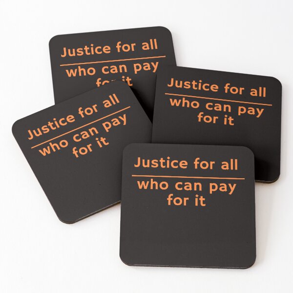 Item preview, Justice for all who can pay for it designed and sold by rawaart1.