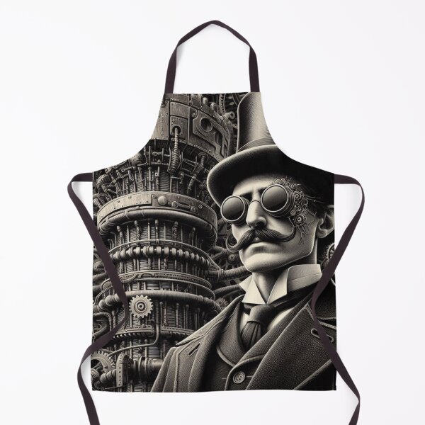 Item preview,  Steampunk nikola tesla designed and sold by sevenmountains.