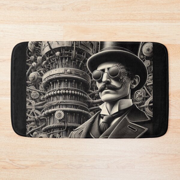 Item preview,  Steampunk nikola tesla designed and sold by sevenmountains.