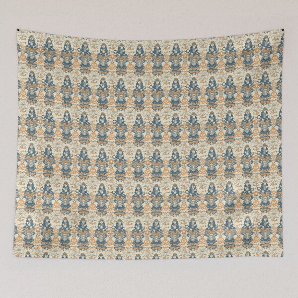 Item preview, Monkey Chinoiserie designed and sold by ZodiacKat.