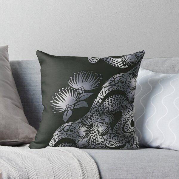 Item preview, Lava Grey Hawaiian Tattoo Tapa Overlay designed and sold by J Marielle Designs.