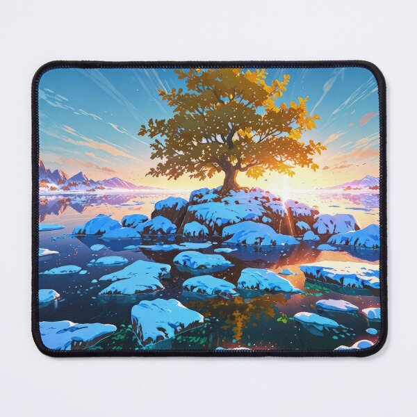 Item preview, gold tree - winter season designed and sold by Hodaifa Hamim.