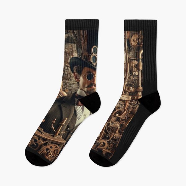 Item preview, Steampunk nikola tesla designed and sold by sevenmountains.
