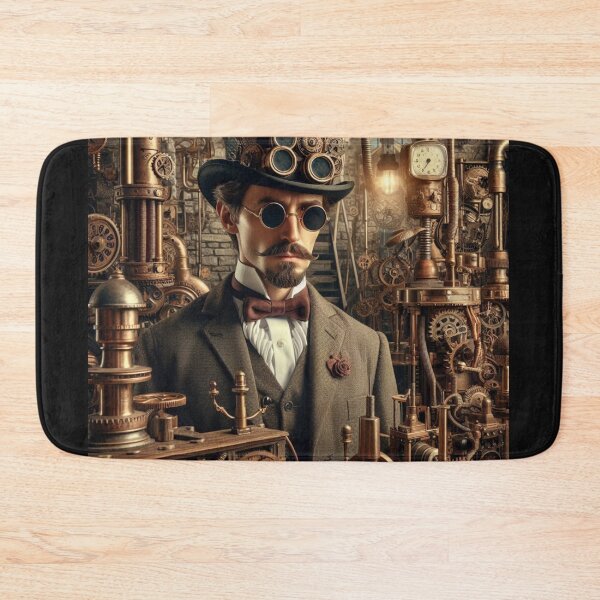Item preview, Steampunk nikola tesla designed and sold by sevenmountains.