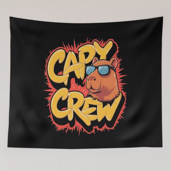 Item preview, Capy crew - Groovy capybara - Be cappy - Sweet capybara - Be my capybara designed and sold by JansenGS.