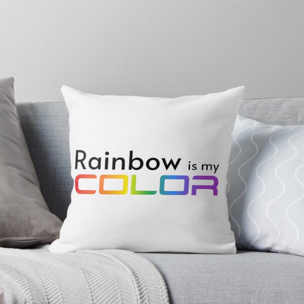 Item preview, Rainbow is my Color - Black font designed and sold by PrintSoulDesign.