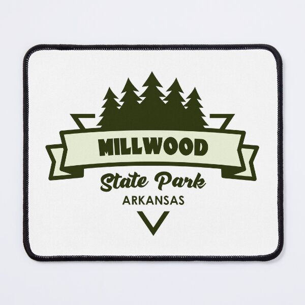 Item preview, Millwood State Park Arkansas Trees And Ribbon designed and sold by bivenart.