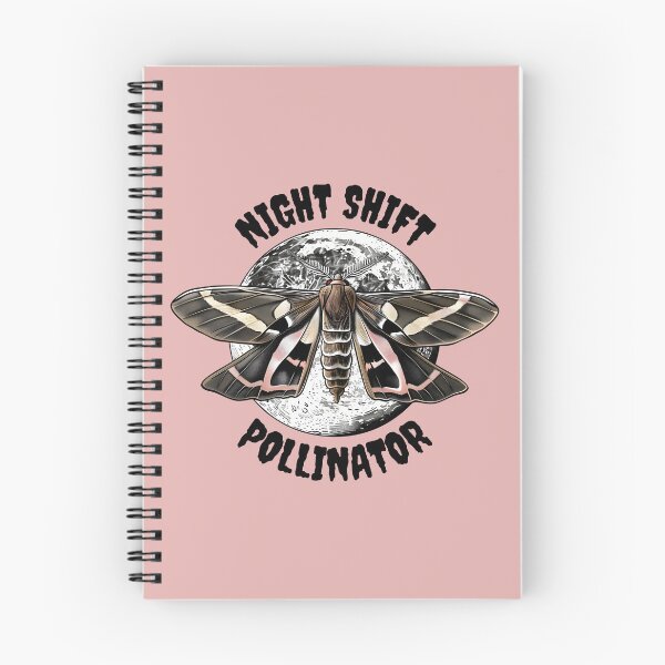 Item preview, Polilla del turno de noche designed and sold by TeaTimePrints.