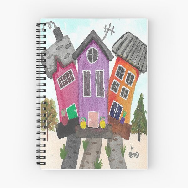 Item preview, Watercolor Cartoon House Illustration designed and sold by ewartick1.