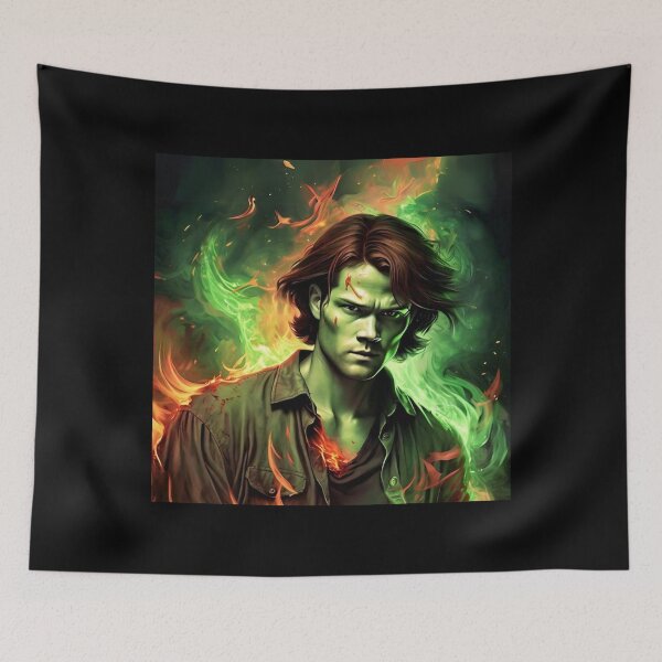 Item preview, Sam Winchester Mystical Fire designed and sold by desire313.