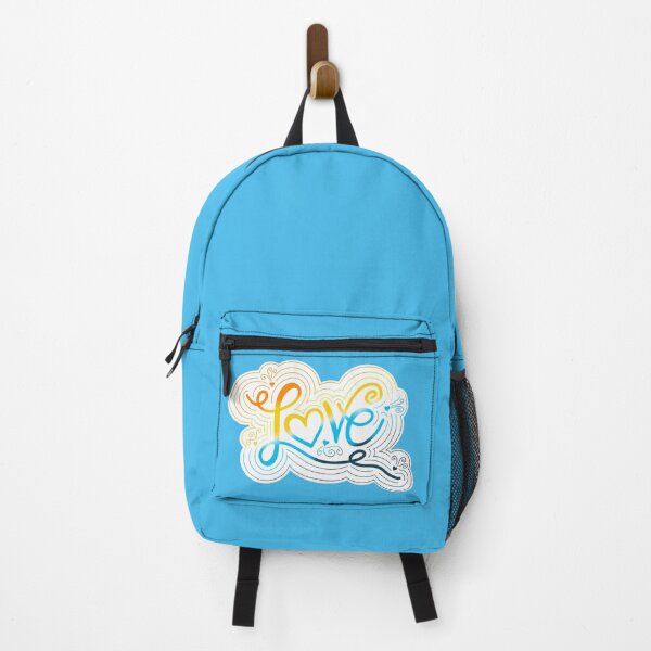 Item preview, Love Swirl Doodle AroAce Pride Flag Lettering designed and sold by JoyfulJen.