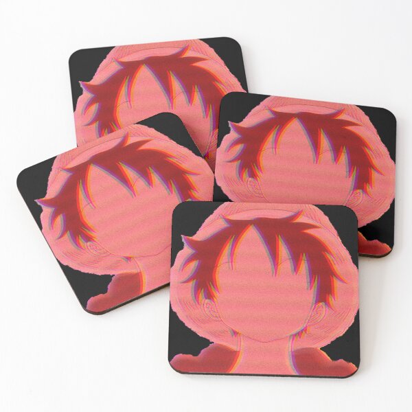 Item preview, 002 Anime Glitchcore Design Straw Hat designed and sold by chookiebookie.