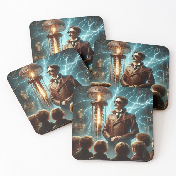 Item preview, Steampunk nikola tesla designed and sold by sevenmountains.
