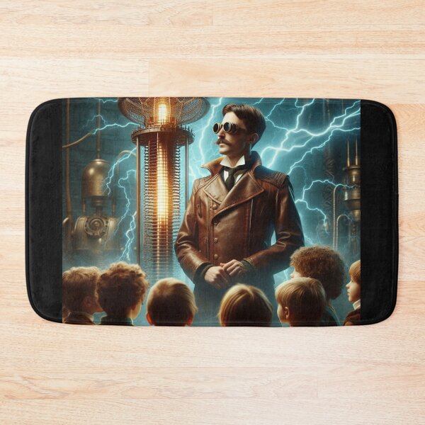 Item preview, Steampunk nikola tesla designed and sold by sevenmountains.