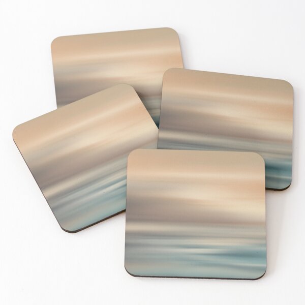 Item preview, Abstract Ocean Sea Orange Sunset Design 333 designed and sold by artbylucie.