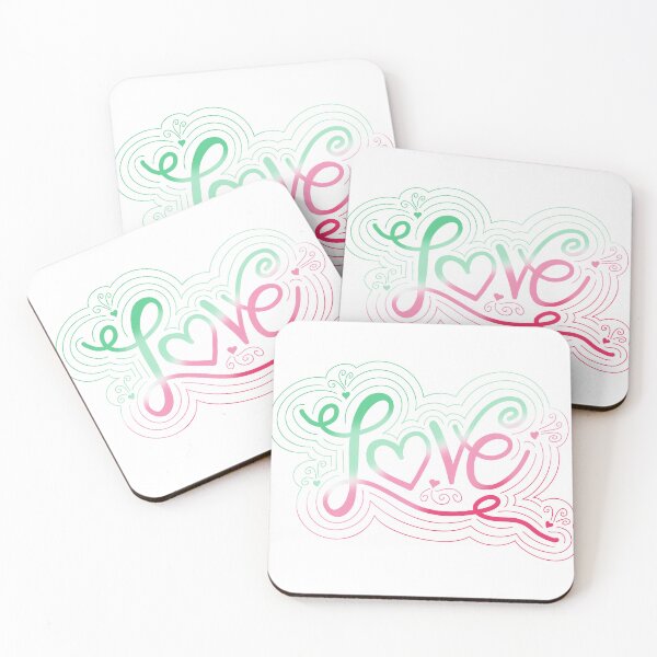 Item preview, Love Swirl Doodle Abrosexual Pride Flag Lettering designed and sold by JoyfulJen.